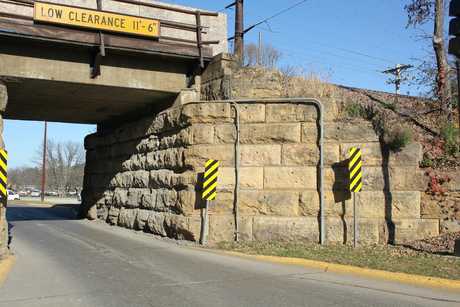 East abutment